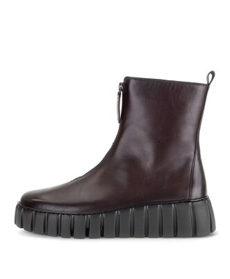 Plateau Stiefelette rot