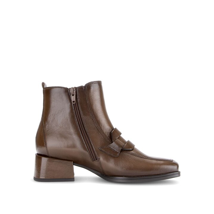 Elegante Stiefelette braun #1