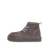 Schnürstiefelette braun