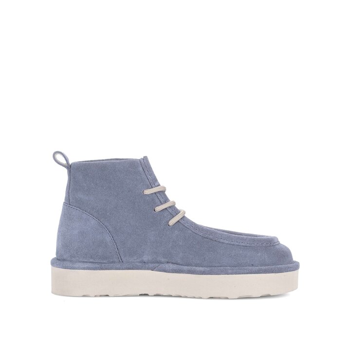 Schnürstiefelette blau #1