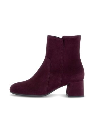 Elegante Stiefelette rot