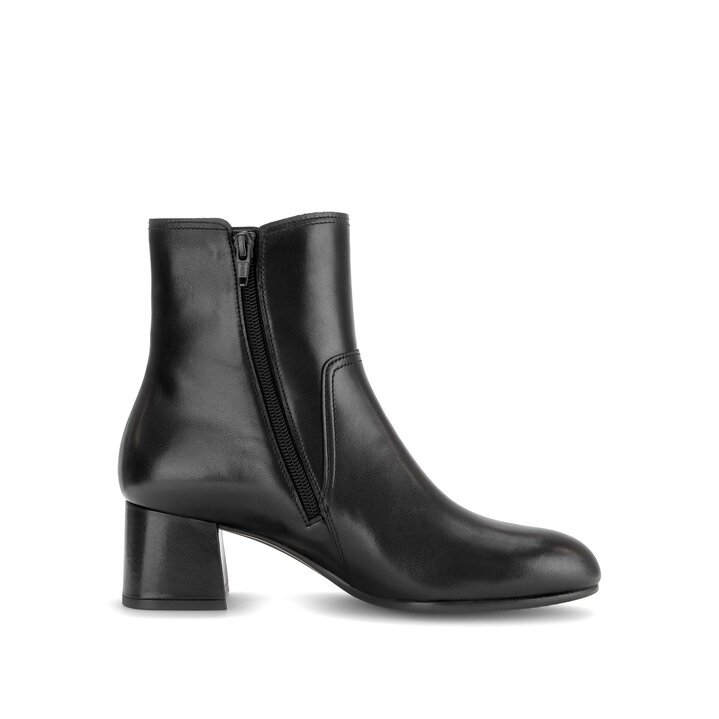 Elegante Stiefelette schwarz #1