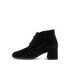 Schnürstiefelette schwarz