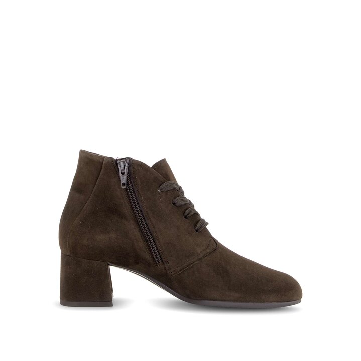 Schnürstiefelette braun #1