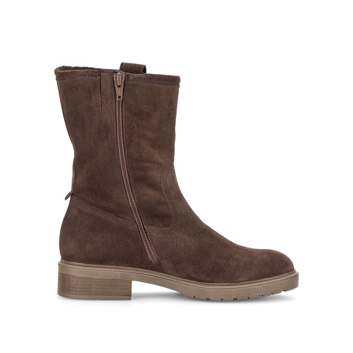 Sportliche Stiefelette braun #1