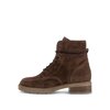 Schnürstiefelette braun