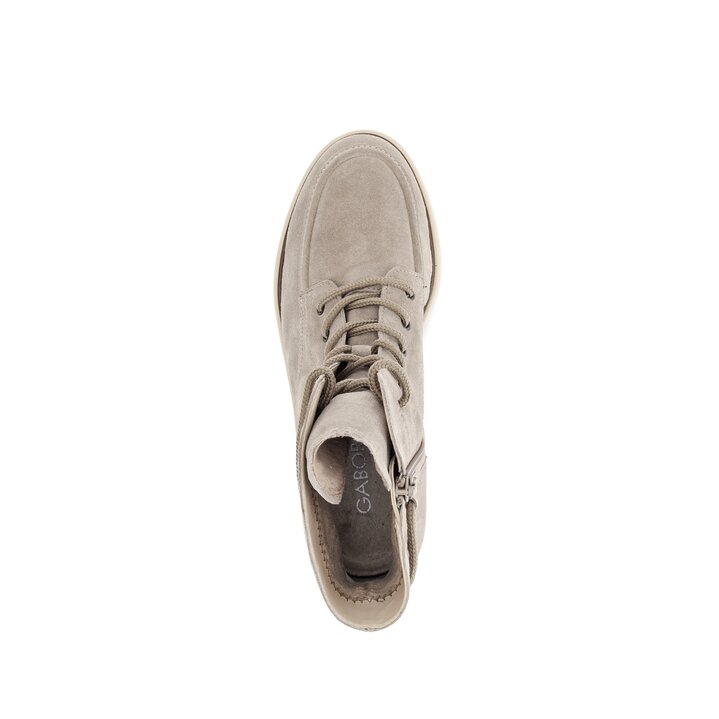 Schnürstiefelette beige #5