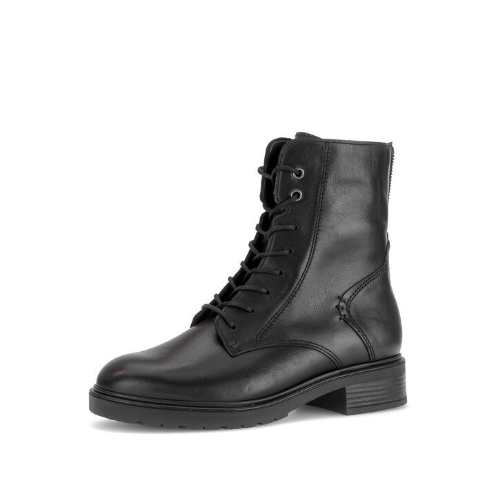 Schnürstiefelette schwarz #2