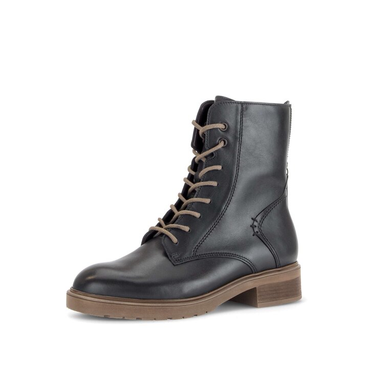 Schnürstiefelette blau #2