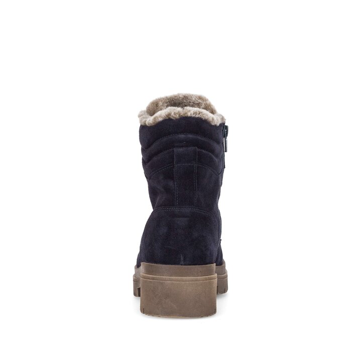 Schnürstiefelette blau #3