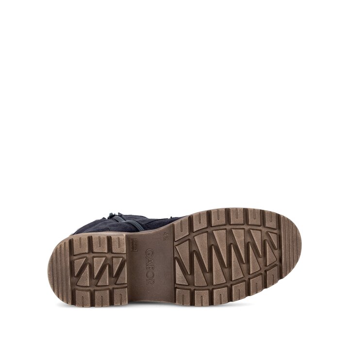 Schnürstiefelette blau #4