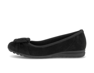 Sportliche Ballerina schwarz