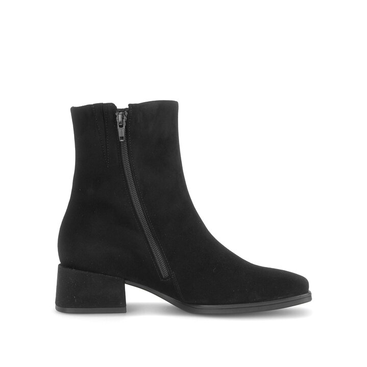 Elegante Stiefelette schwarz #1