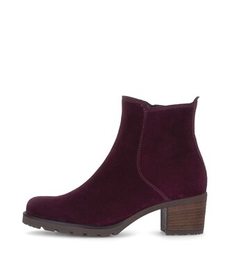 Sportliche Stiefelette rot