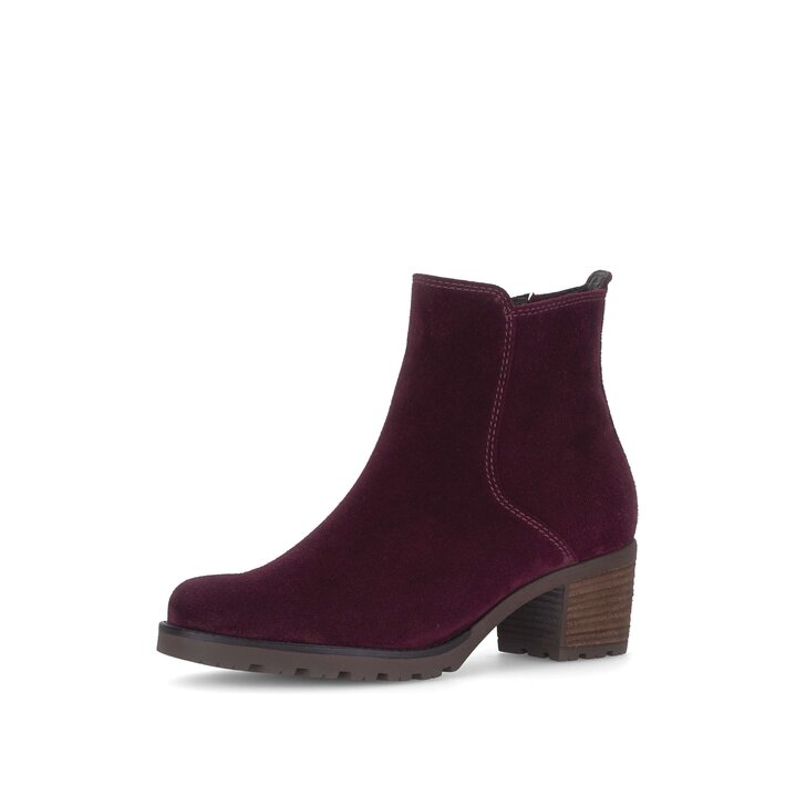 Sportliche Stiefelette rot #2
