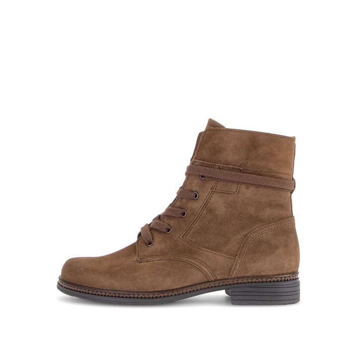 Stivaletto stringato marrone #0