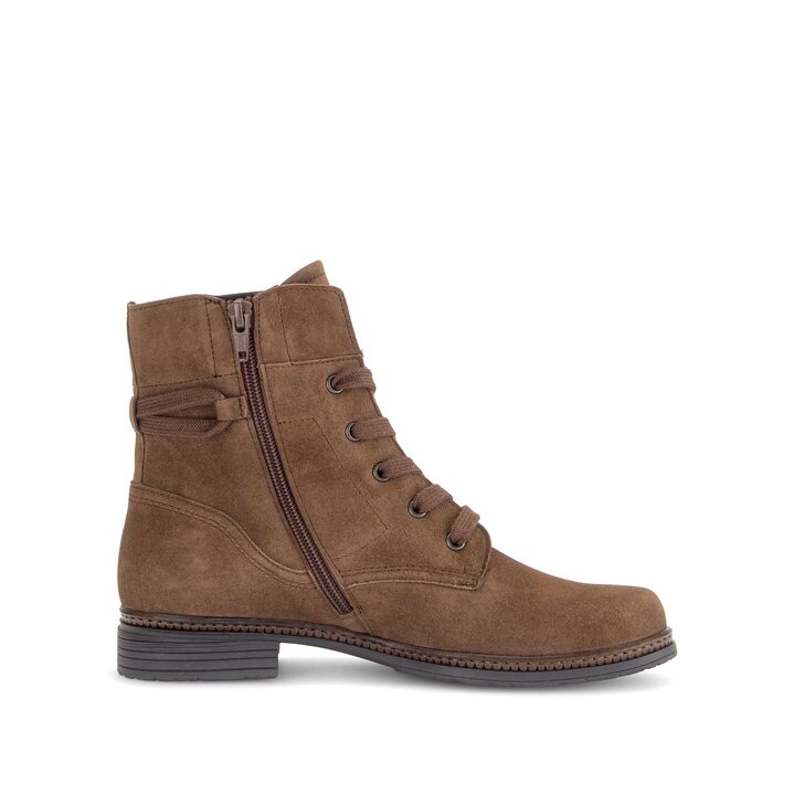 Stivaletto stringato marrone #1
