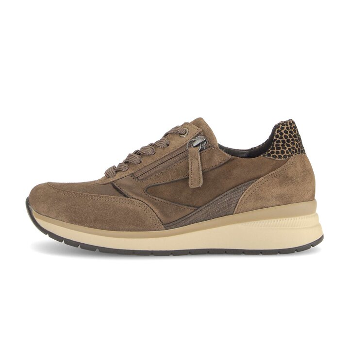 Lage sneaker bruin #0
