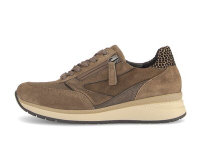 Sneaker low braun
