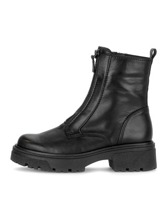 Sportliche Stiefelette schwarz