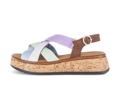Plateau Sandale multicolour
