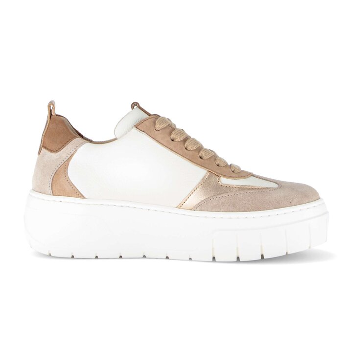 Lage sneaker beige #1