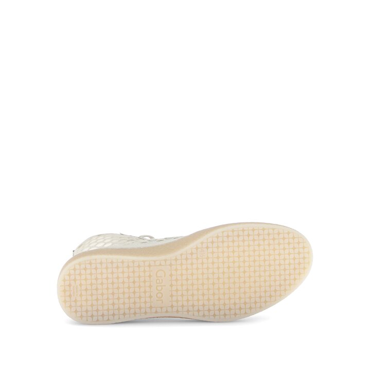 Sneaker high beige #4