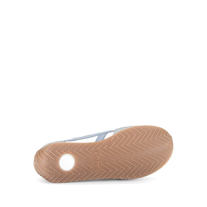 Lage sneaker blauw #4