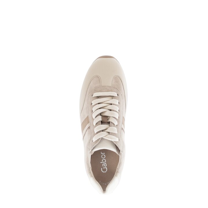 Lage sneaker beige #5