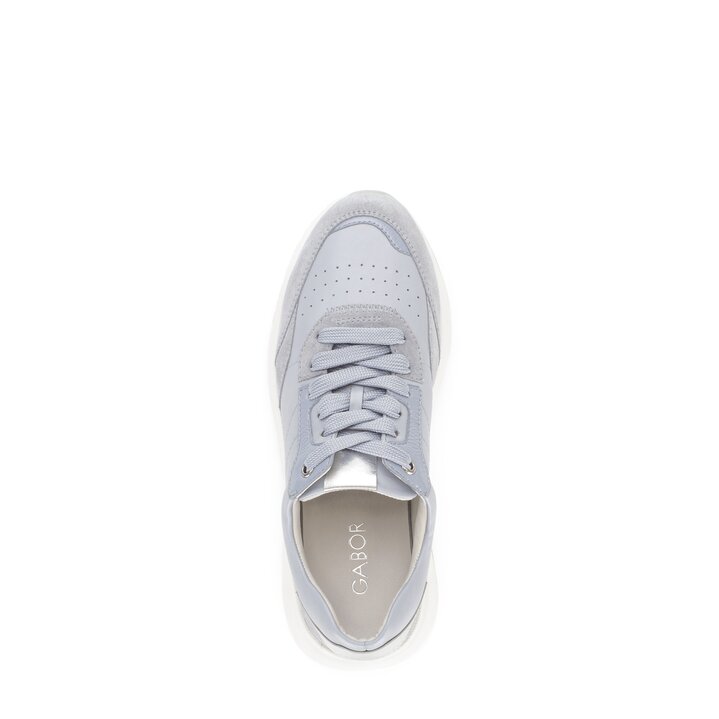 Lage sneaker blauw #5