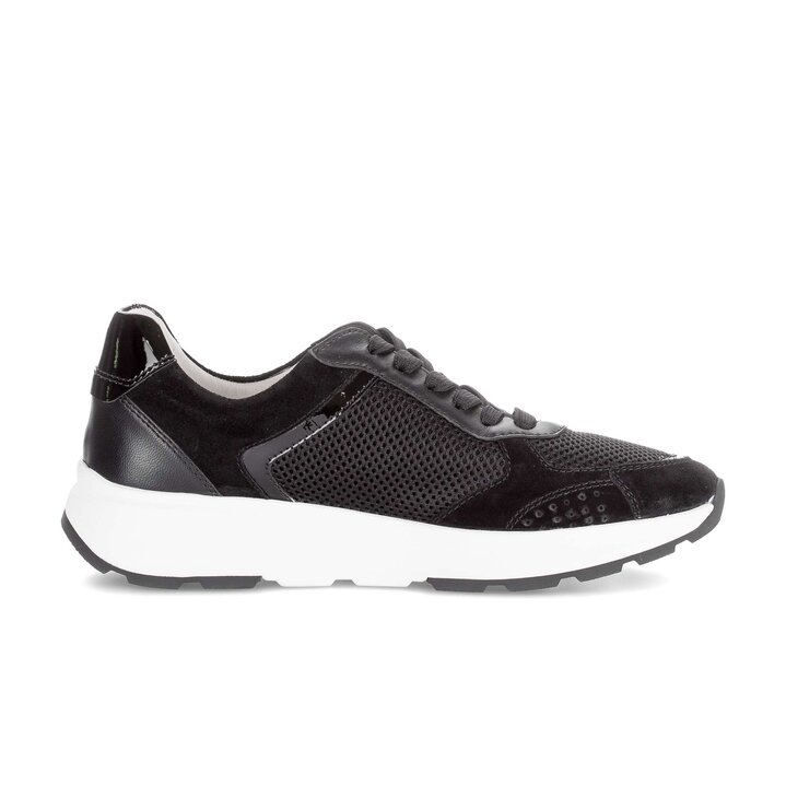 Lage sneaker zwart #1