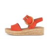 Plateau Sandale rot