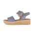 Plateau Sandale blau