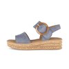 Plateau Sandale blau
