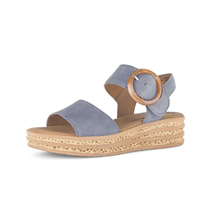 Plateau Sandale blau #2