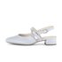 Sling-back blauw
