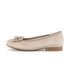 Eleganter Ballerina beige