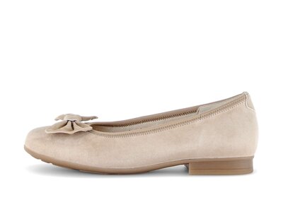 Eleganter Ballerina beige