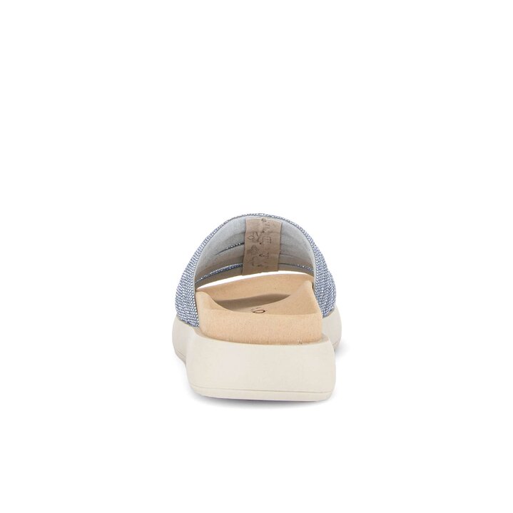 Pantolette blau #3