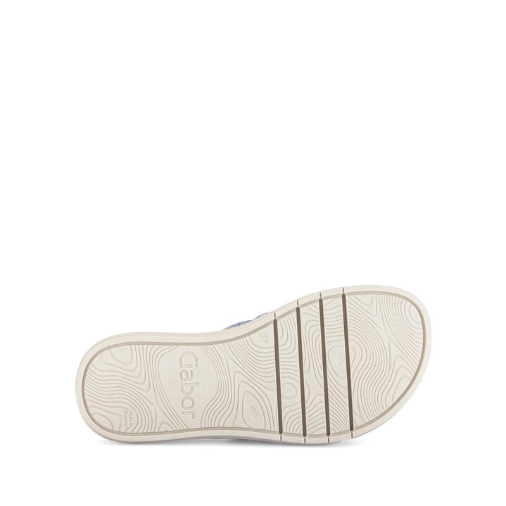 Pantolette blau #4