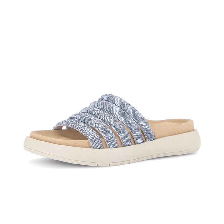 Pantolette blau #2
