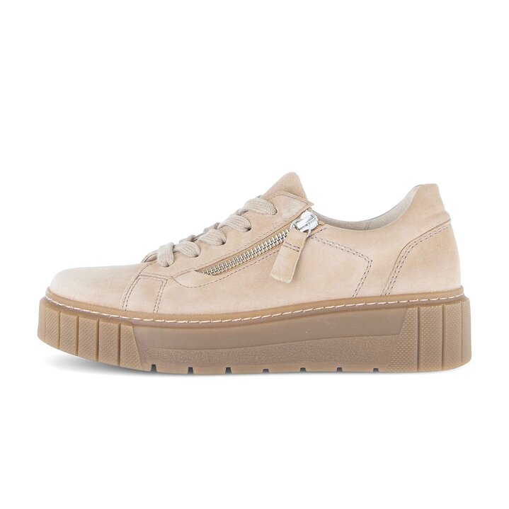Lage sneaker beige #0