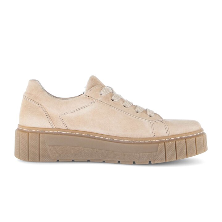 Lage sneaker beige #1