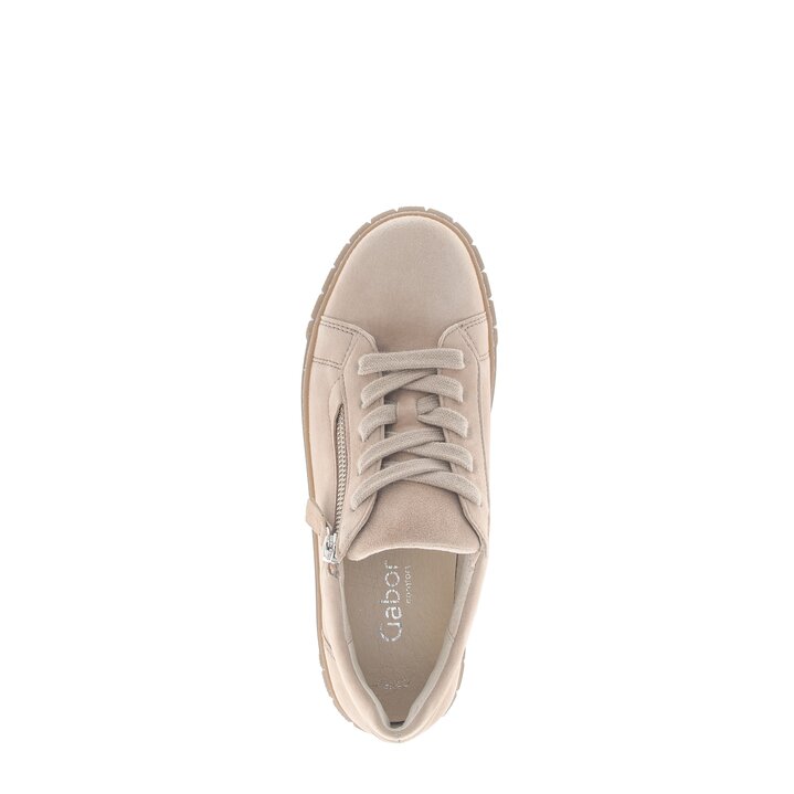 Lage sneaker beige #5