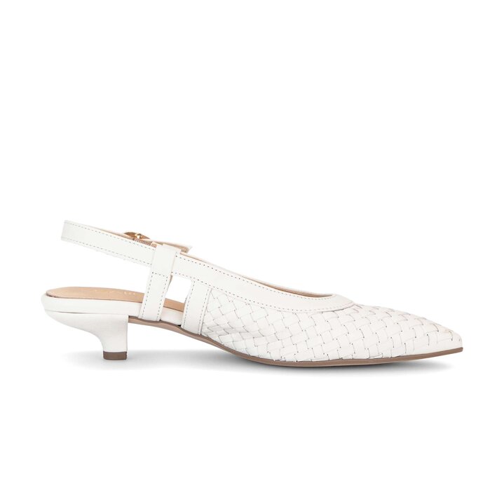 Sling-back crème #1