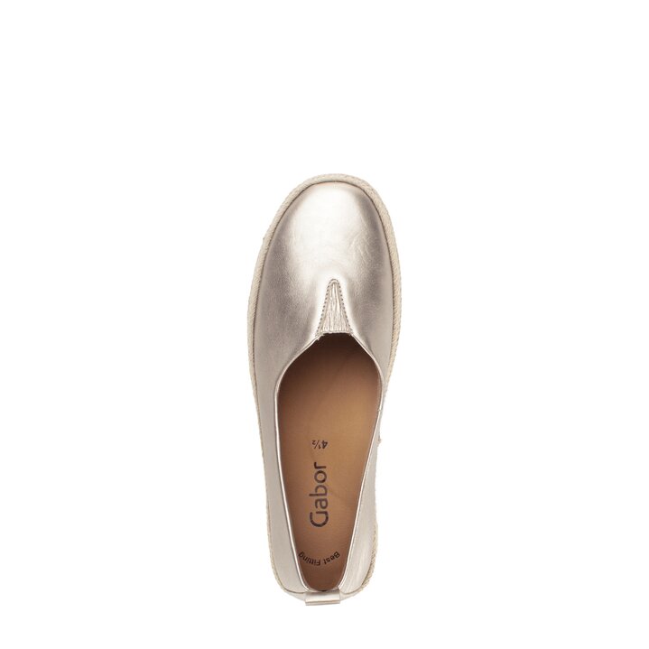 Slipper gold #5