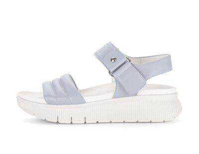 Plateau Sandale blau
