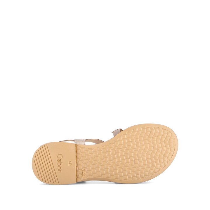 Riemchensandale gold #4