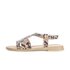 Riemchensandale beige