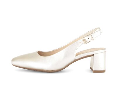 Slingpumps gold